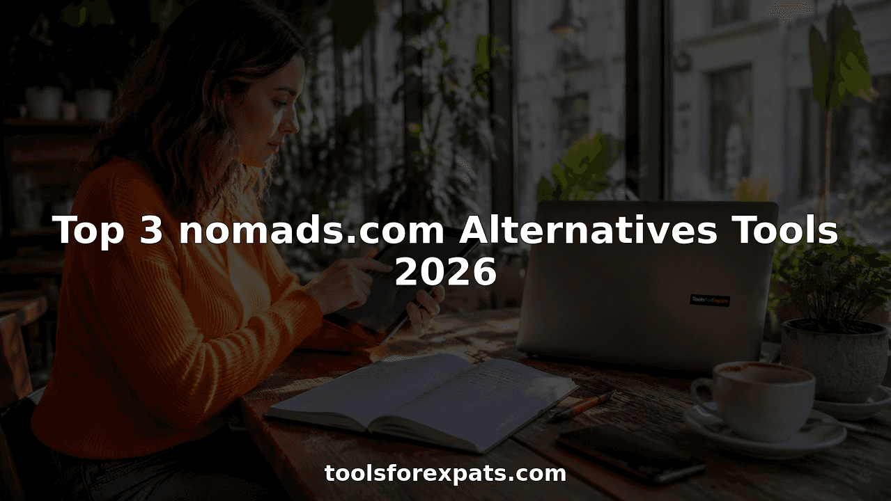 Top 3 nomads.com Alternatives Tools 2026